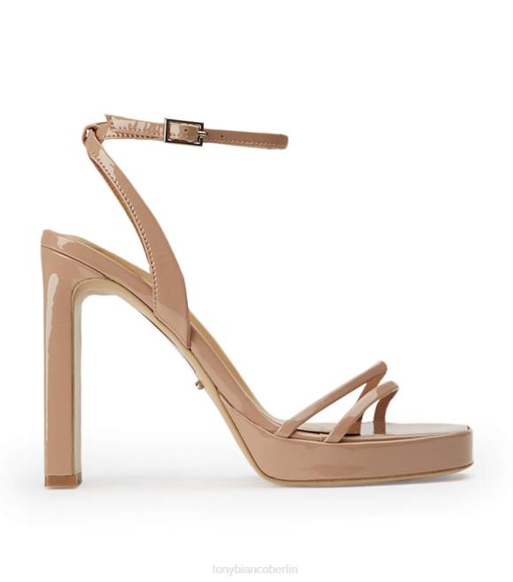 Plateau-Absätze| de Tony Bianco Frauen Dandy-Heels Kokospatent 46246